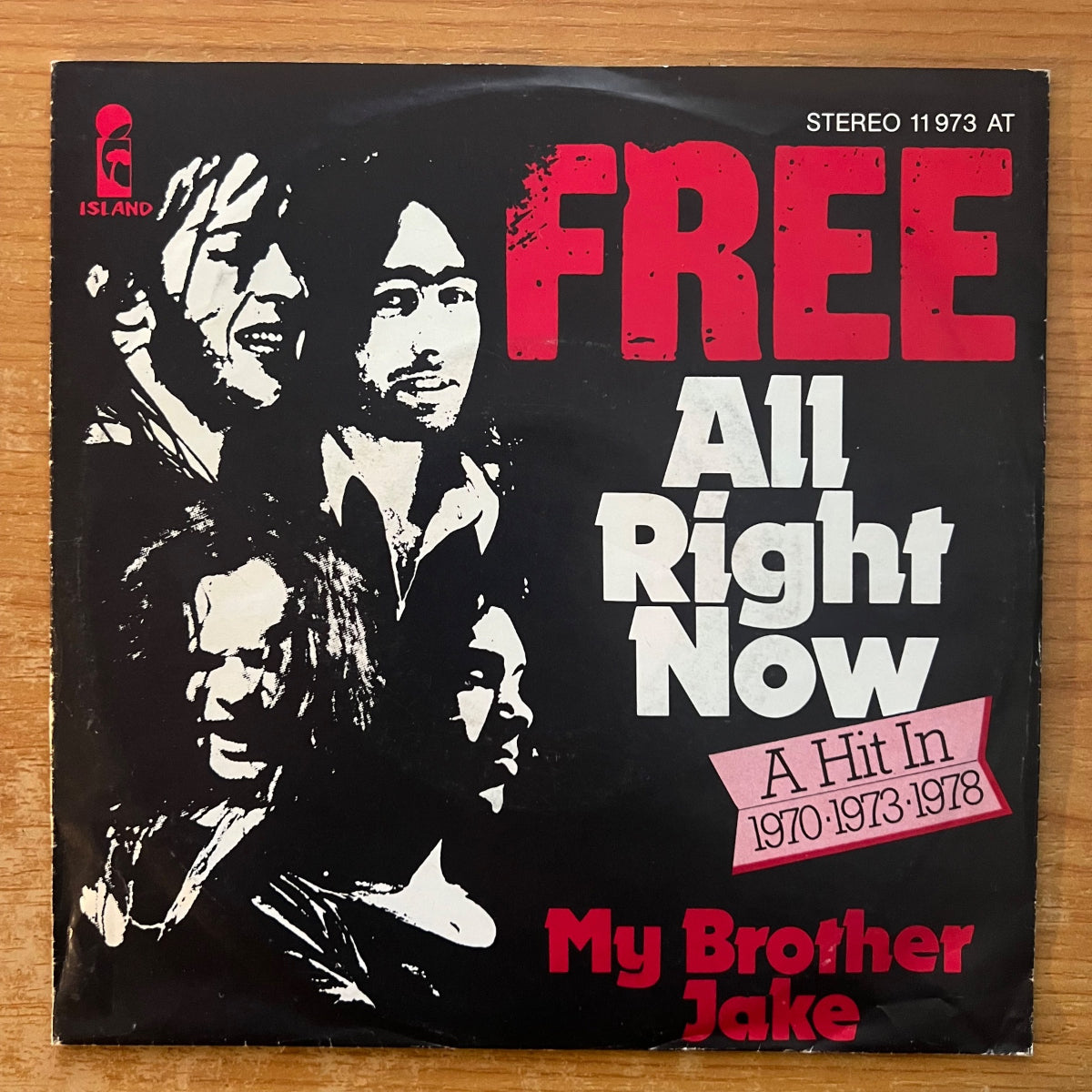 Free - All Right Now / D-Press. 1978 - (M-/VG++)