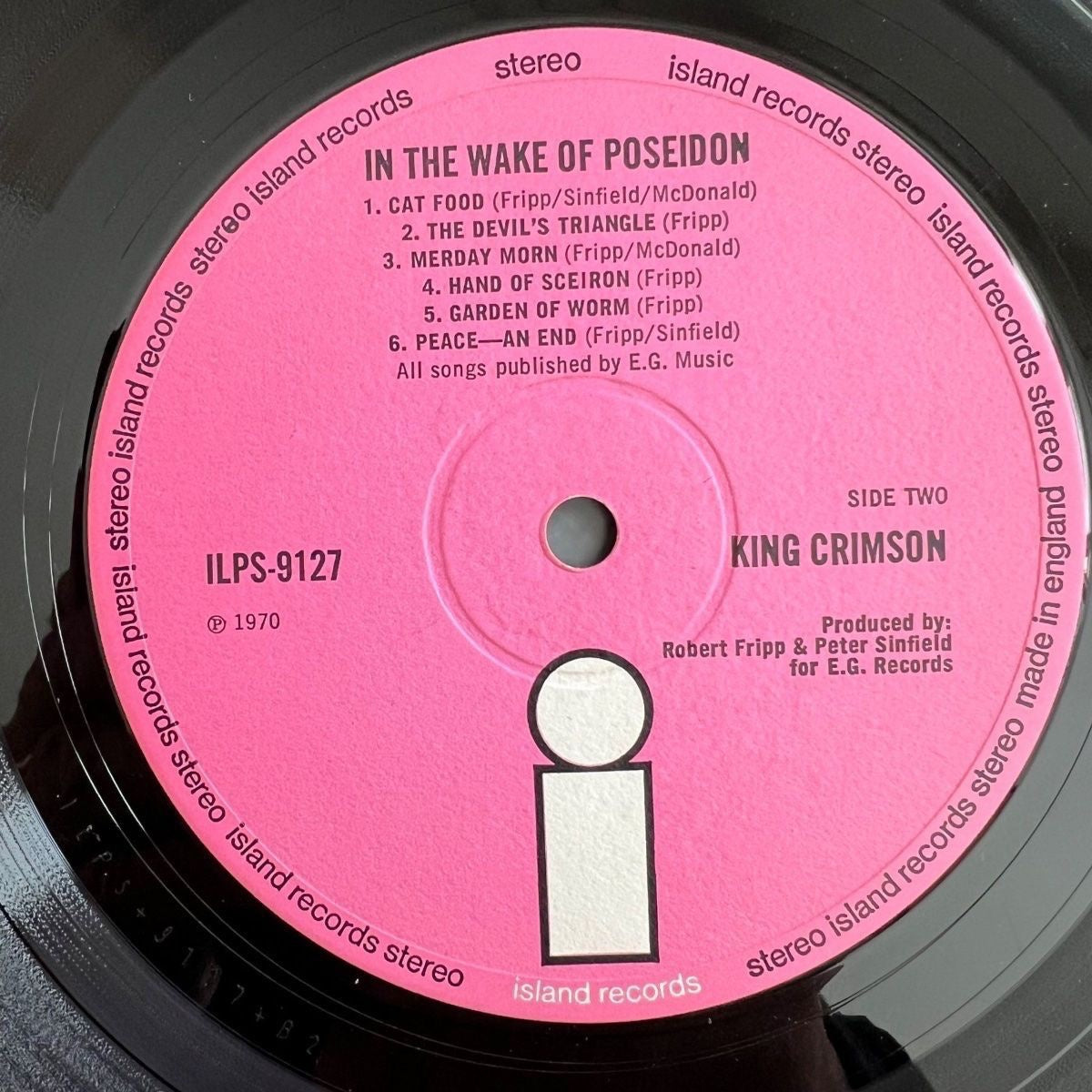 King Crimson - The Wake Of Poseidon / 1. UK-Press. 1970 - (VG++/VG++)