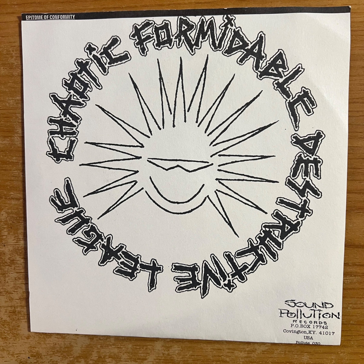 Hellnation, Chaotic Formidable Destructive League - Same / Split EP - 1. US-Press. 1996 - (M-/VG++)