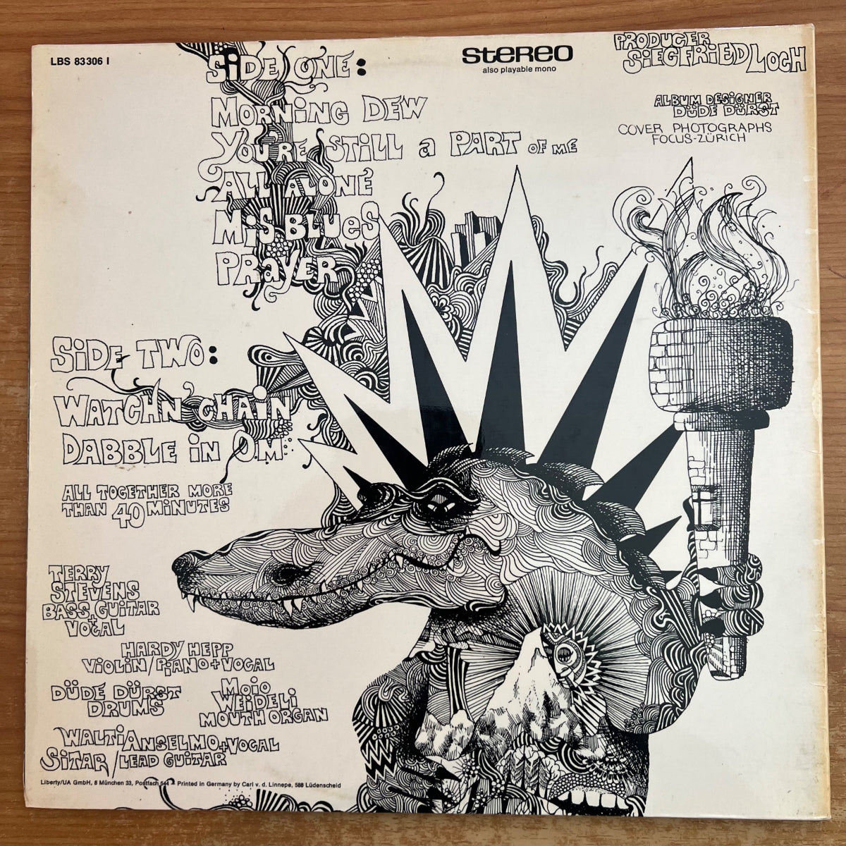 Krokodil - Same / 1. D-Press. 1969 - (VG++/VG++)