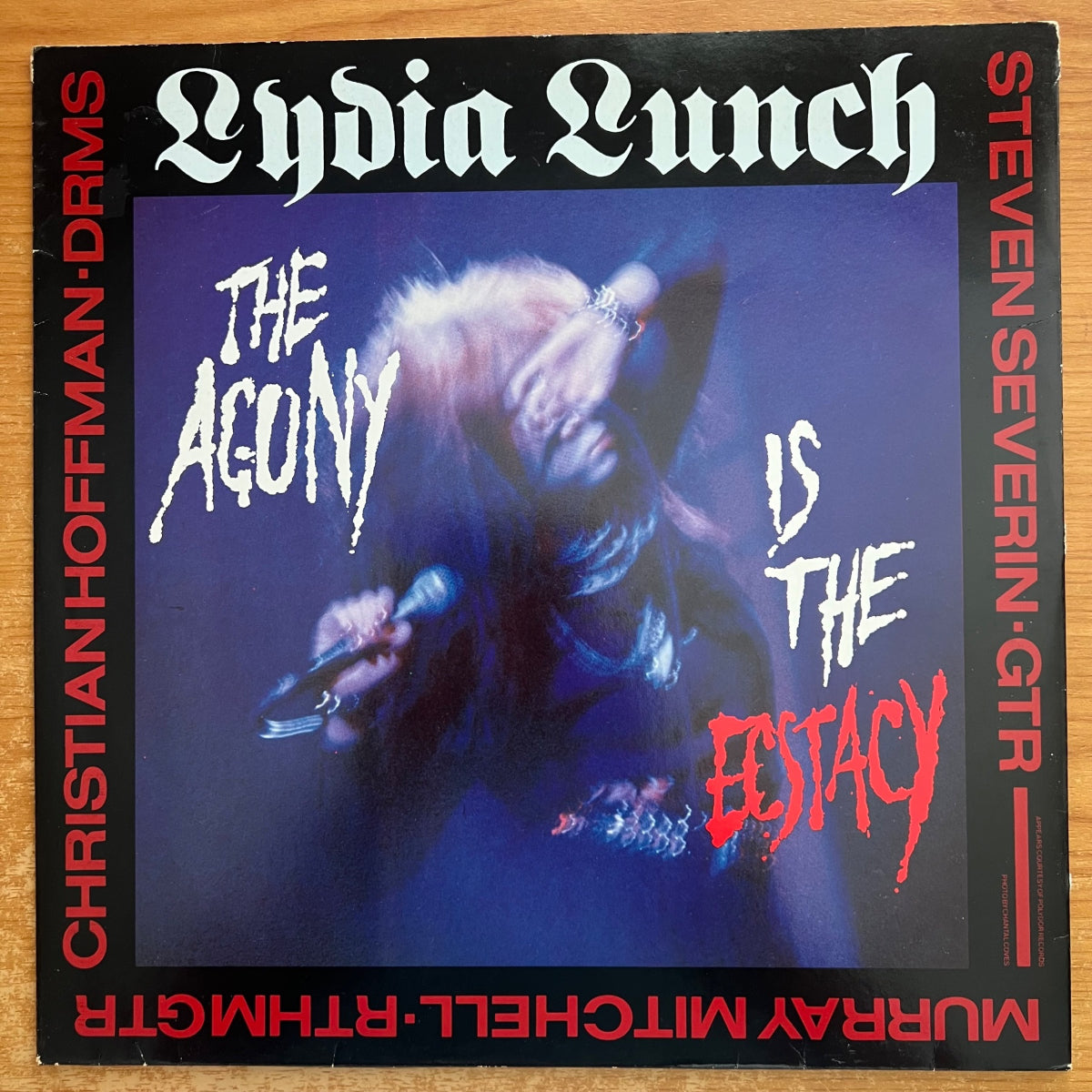 Lydia Lunch, Birthday Party - Drunk On The Pope's Blood / 1.UK-Press. 1982 - (M-/VG++)