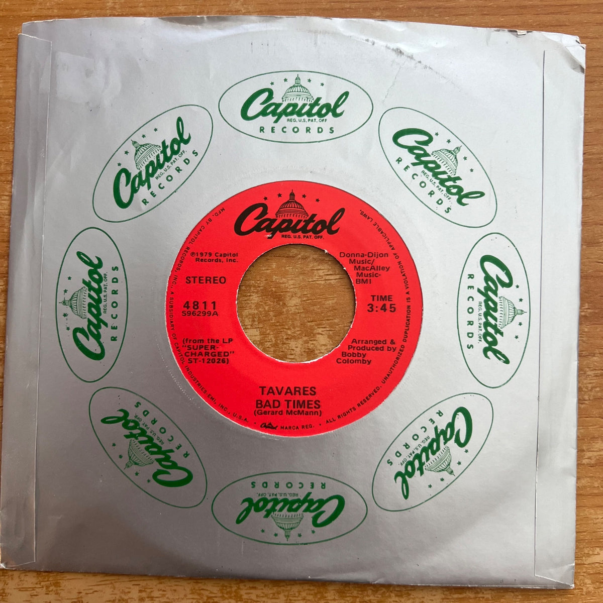 Tavares - Bad Times / 1. US-Press. 1979 - (M-/VG+)