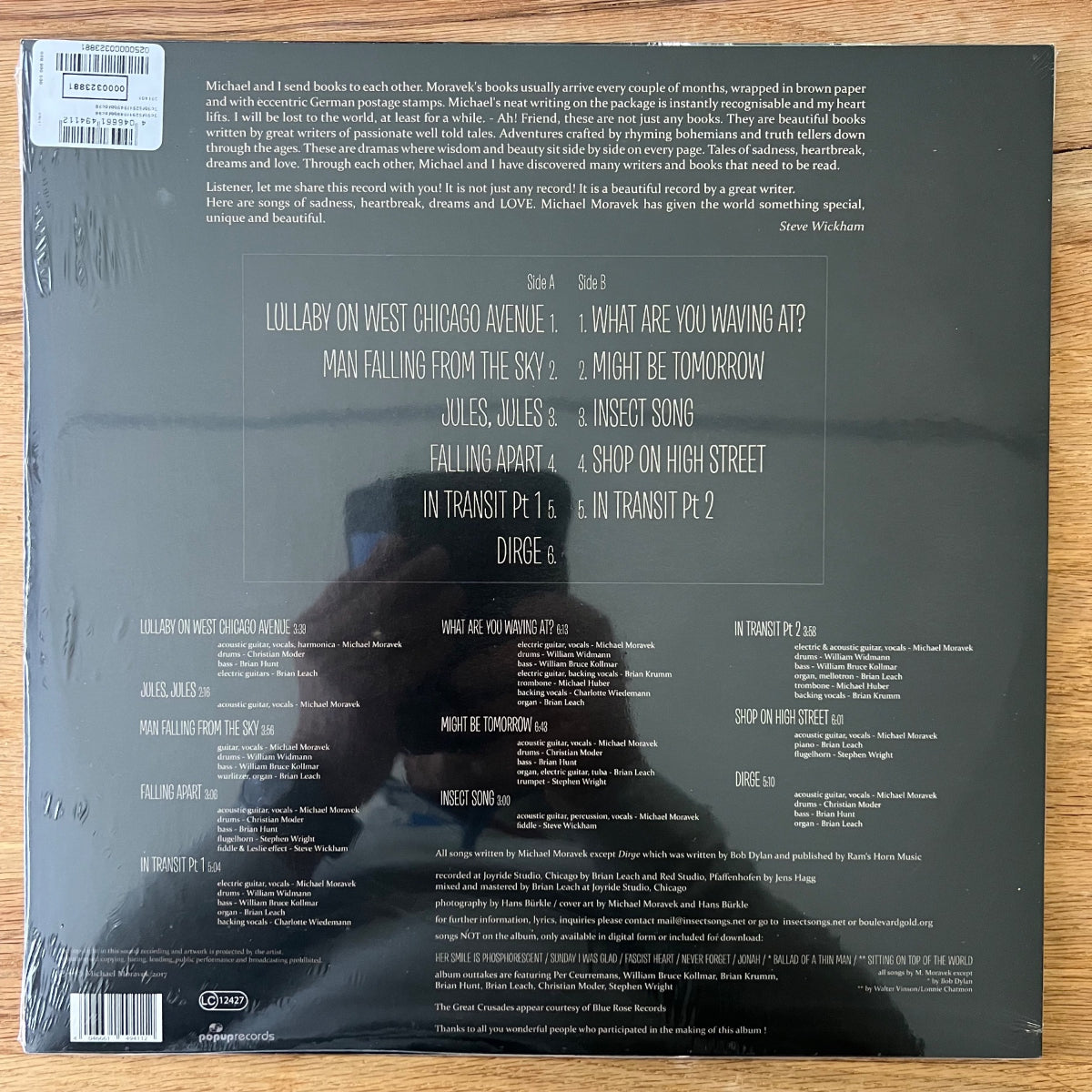 Michael Moravek - In Transit / 1. EU-Press. 2017 - (Mint & Sealed)
