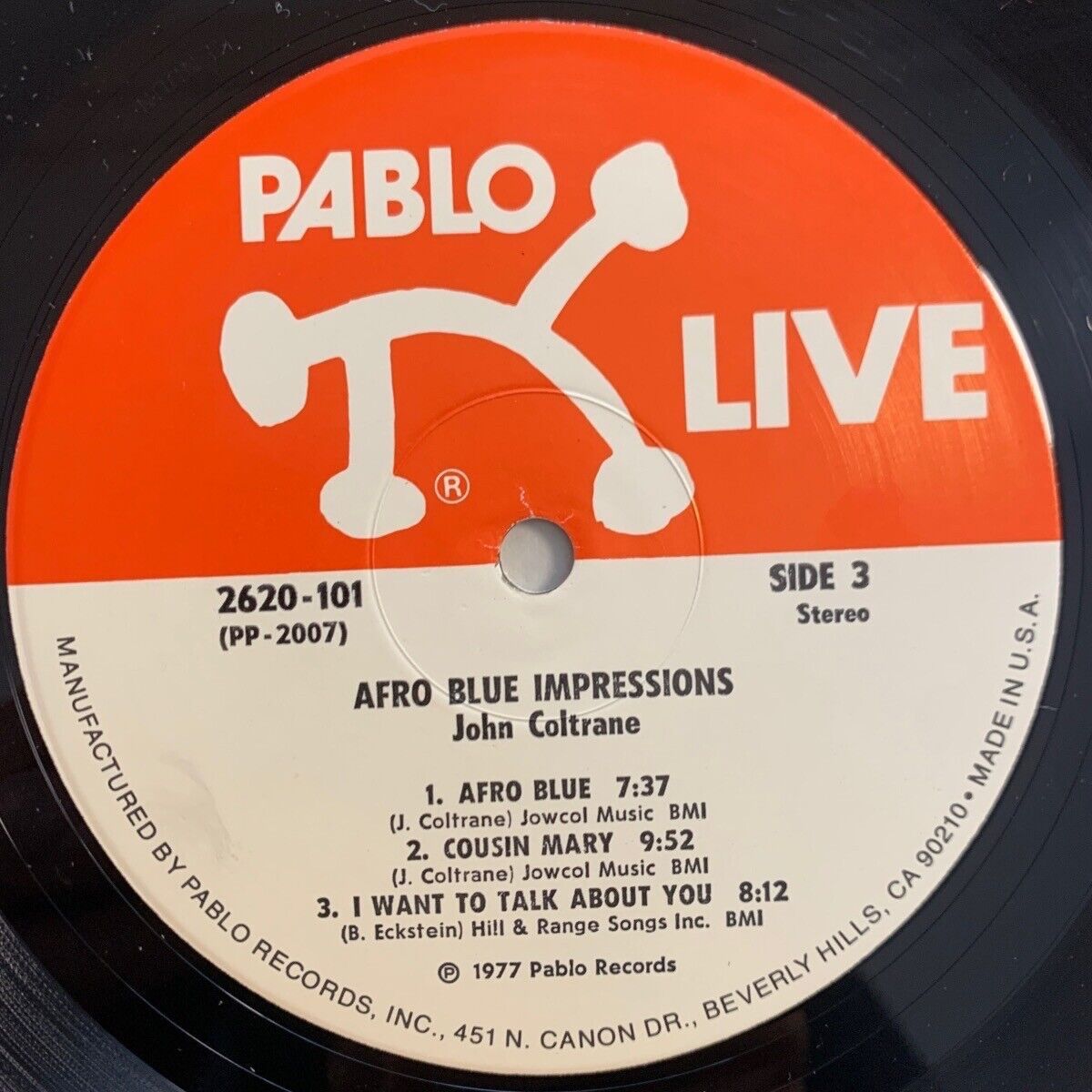 John Coltrane - Afro Blue Impressions / 2 LPs - 1. US-Press. 1977 - (M-/M-)