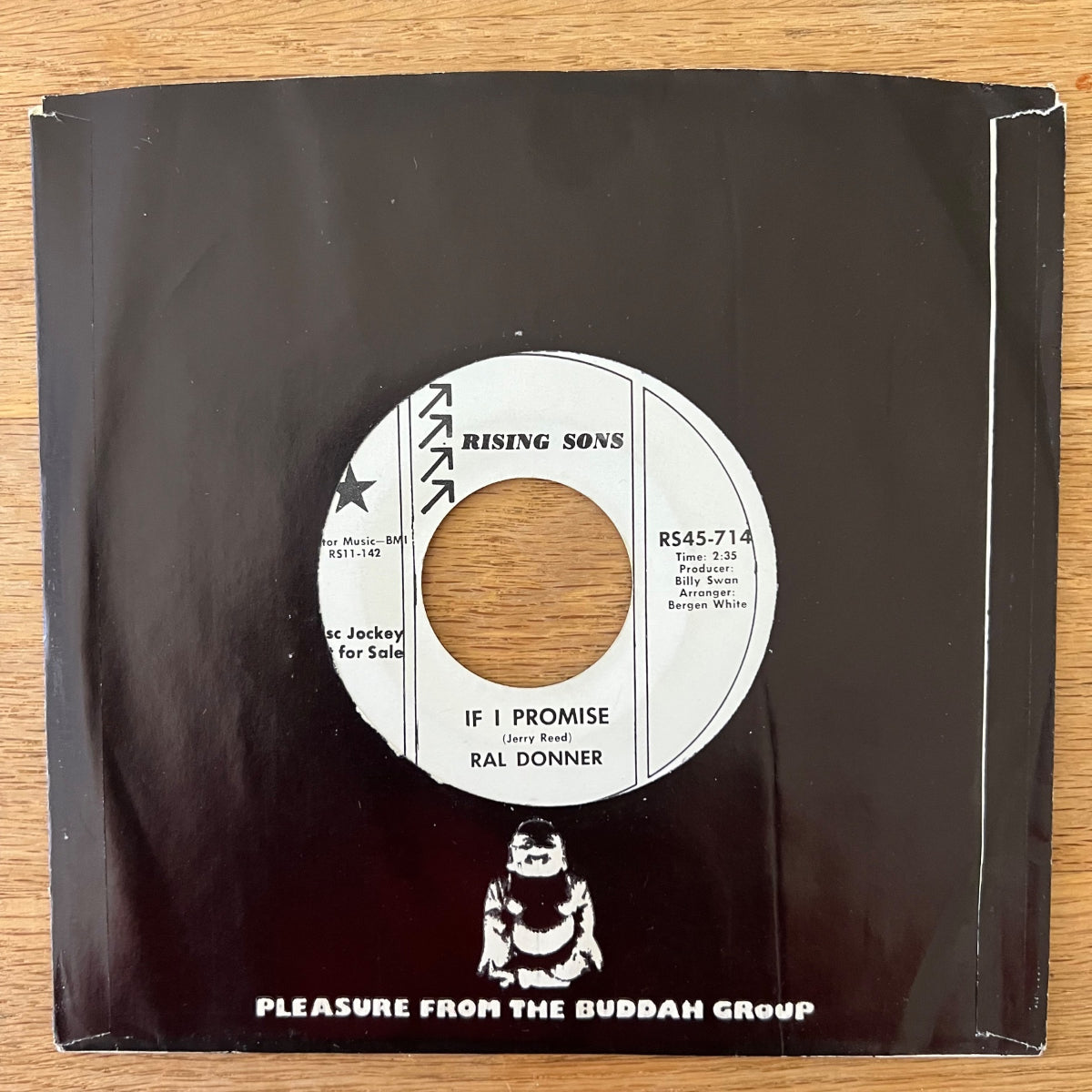 Ral Donner - If I Promise / US-Promo 1968 - (VG++/VG+)