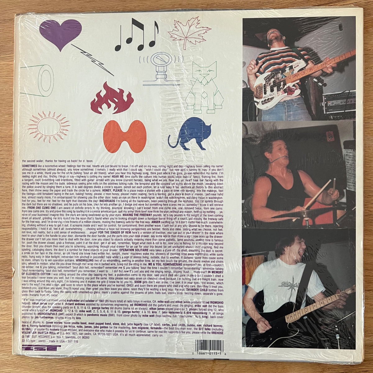 Firehose - If'n / 1. US-Press. 1987 - (M-/VG++)