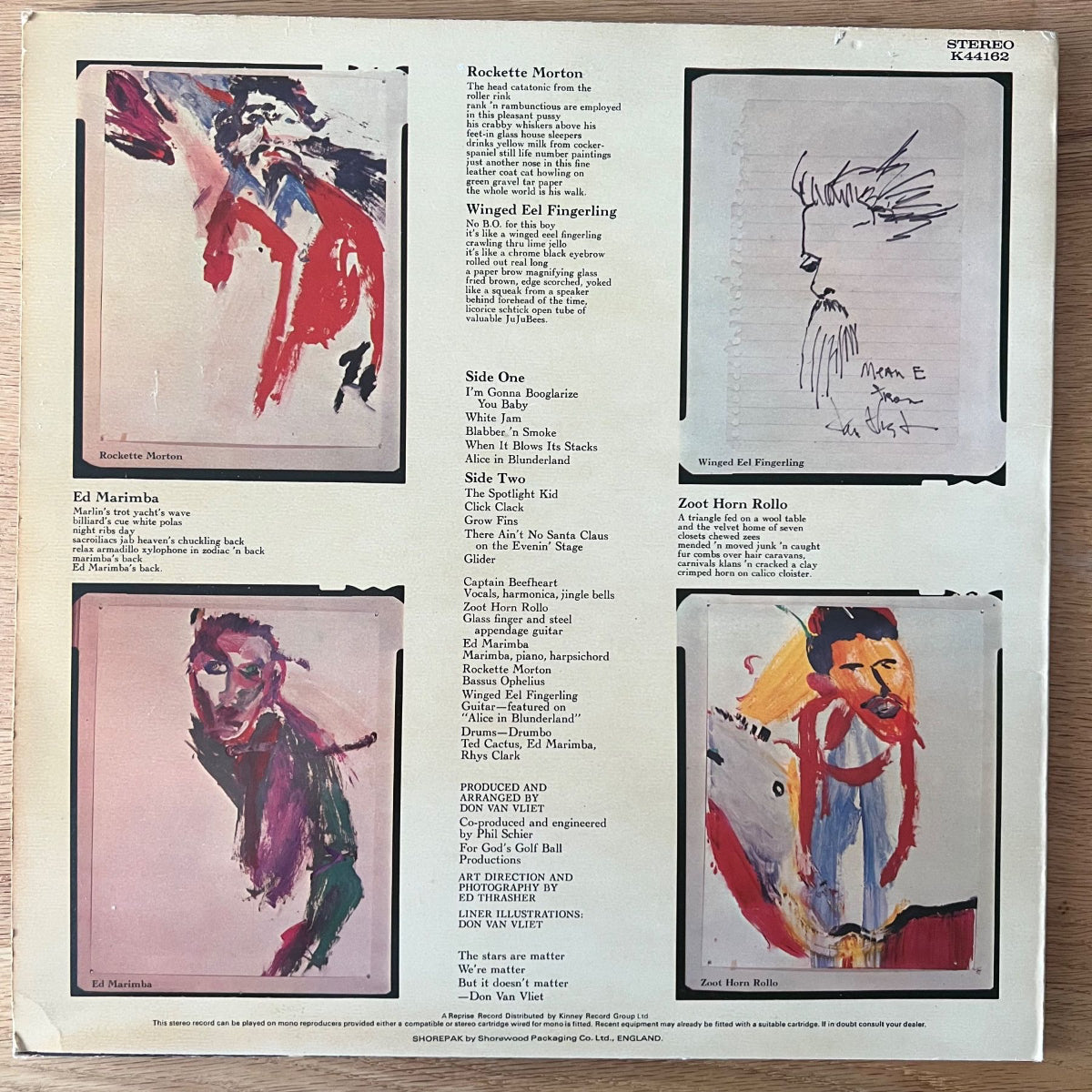 Captain Beefheart - The Spotlight Kid / 1st UK Press. 1972 - (VG++/VG++)