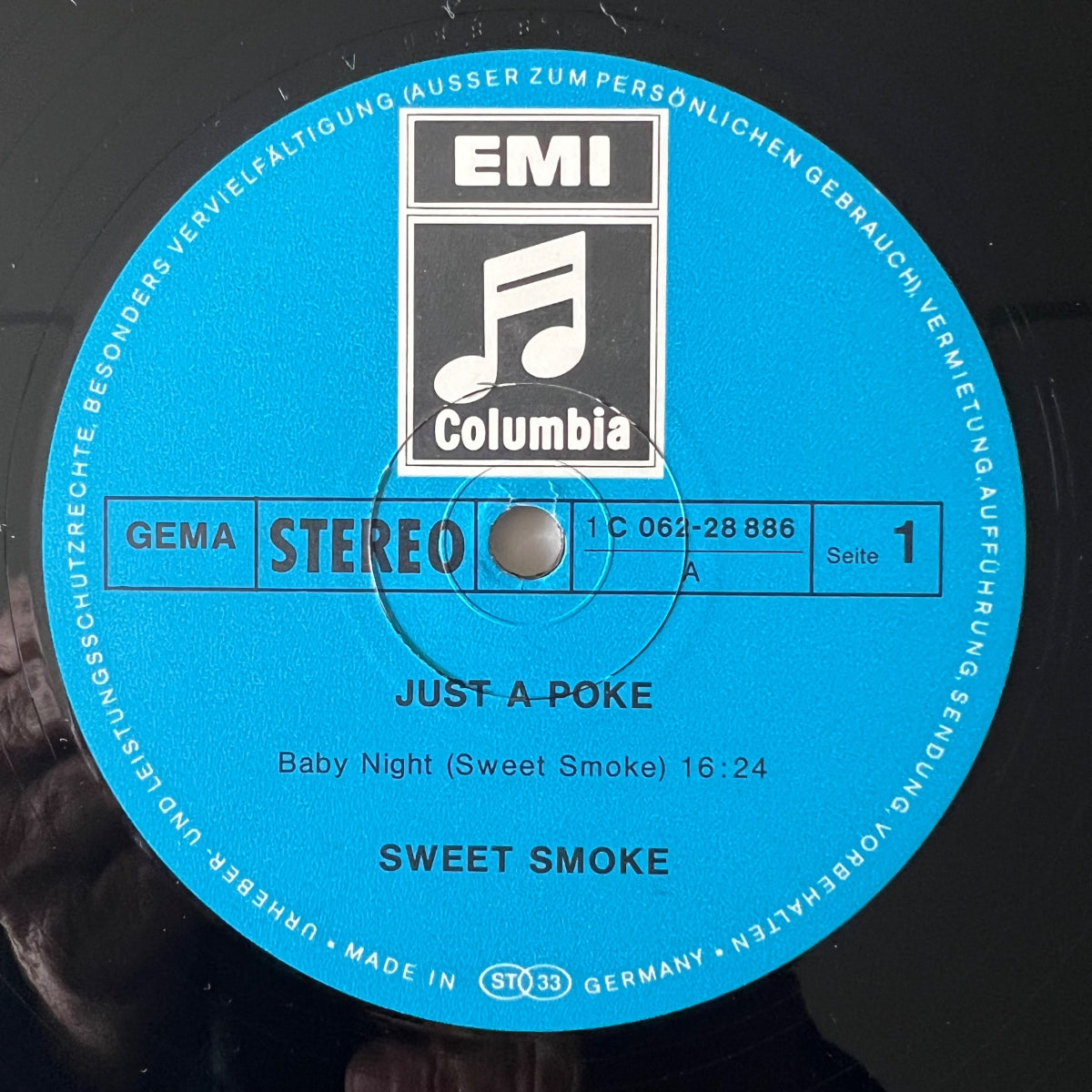 Sweet Smoke - Just A Poke / 1. D-Press. 1970 - (M-/VG+)