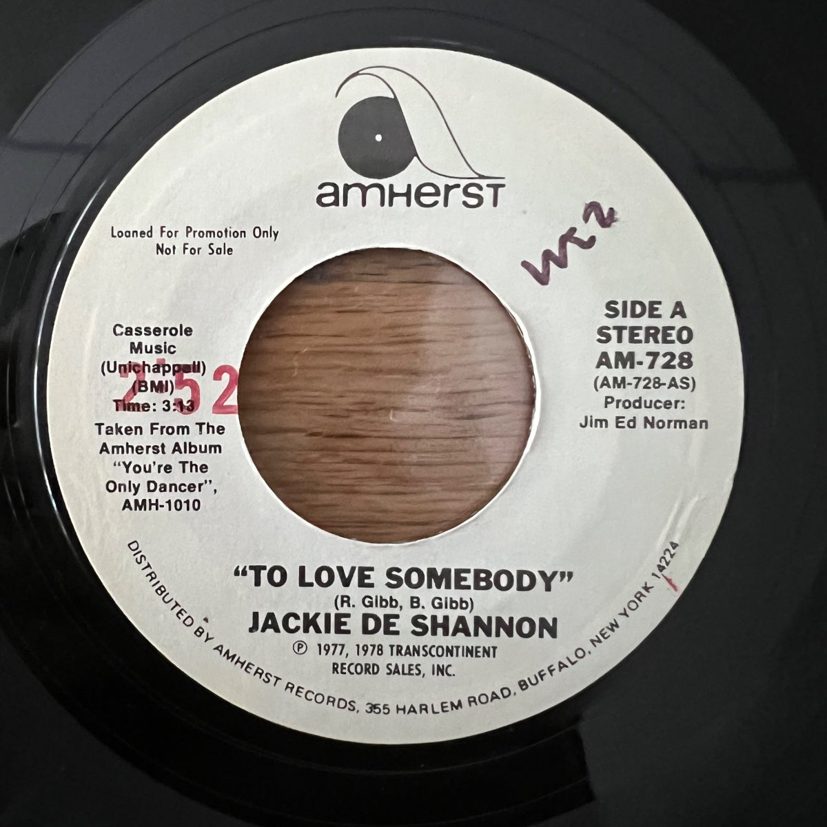Jackie De Shannon - To Love Somebody / US-Promo 1978 - (M-/Neutral)