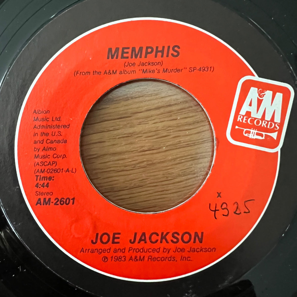 Joe Jackson - Memphis / 1. US-Press. 1983 - (M-/M-)