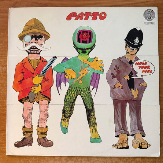 Patto - Hold Your Fire / 1. UK-Press. 1971 - Gimmix Fold-Out Cover - (M-/VG++)