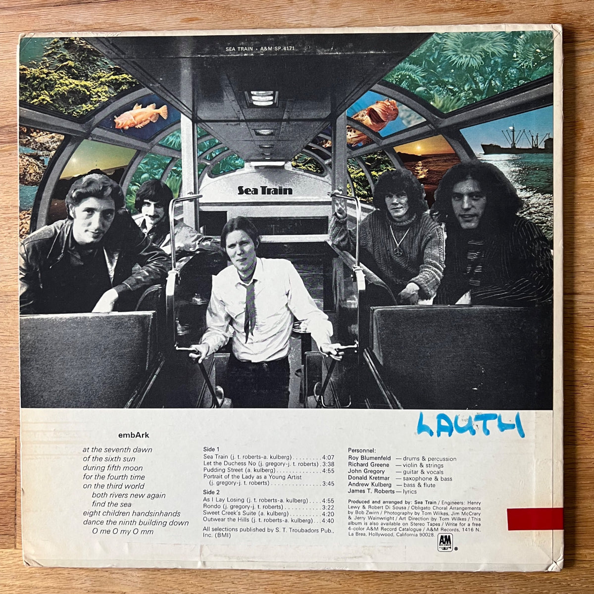 Sea Train - Same / 1. US-Press. 1969 - (VG+/VG+)