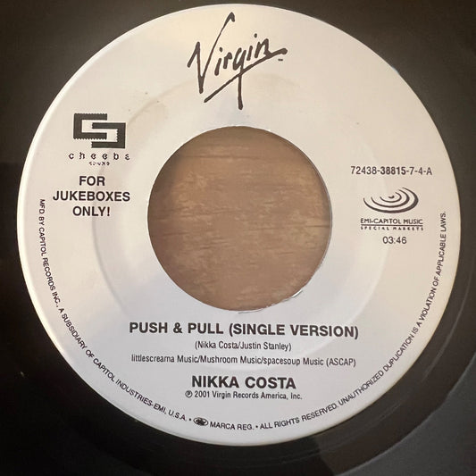 Nikka Costa - Push & Pull / US-Press. 2001 - Juke Box Ed. - (M-/Neutral)