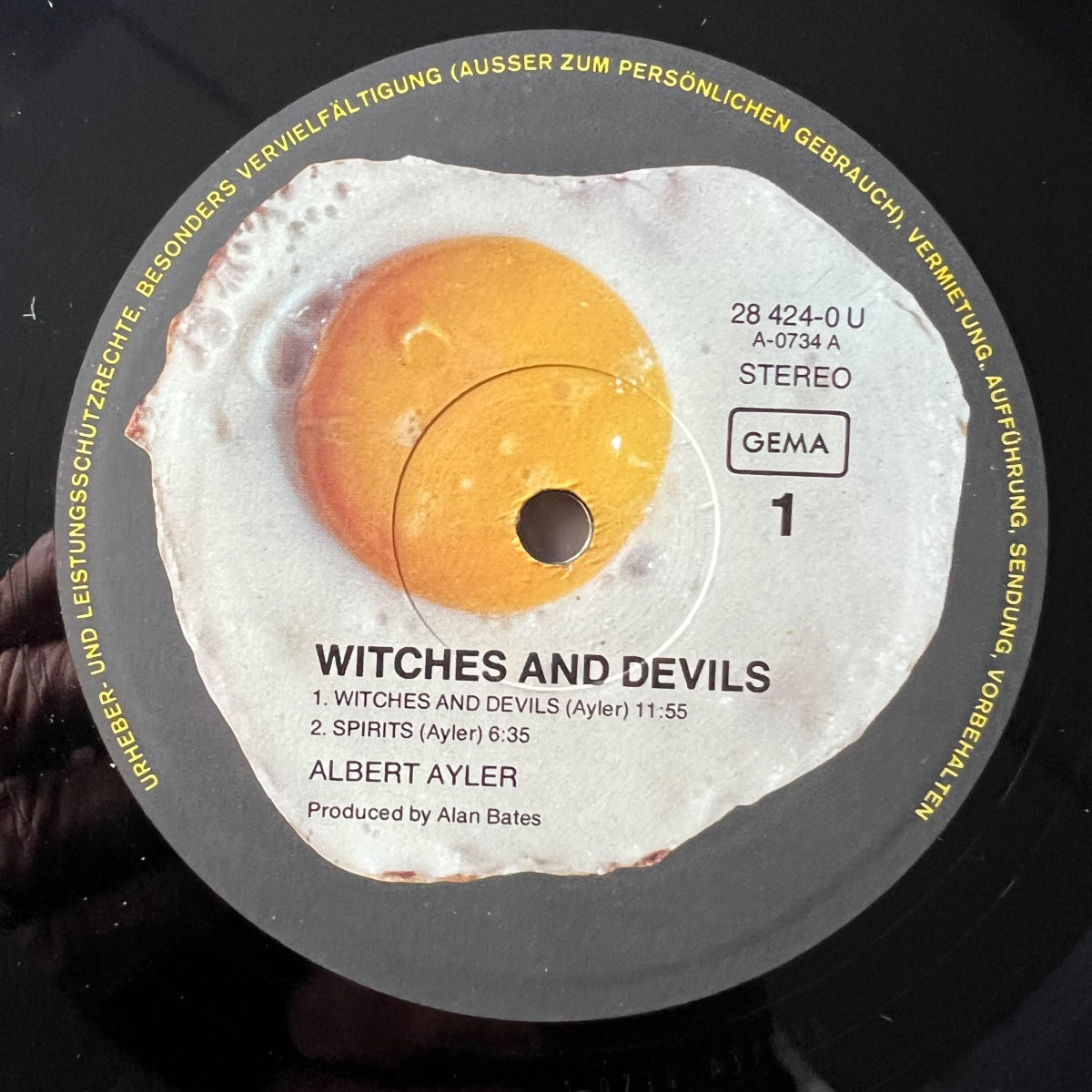Albert Ayler - Witches & Devils / 1st UK Press. 1972 - (M-/VG++)