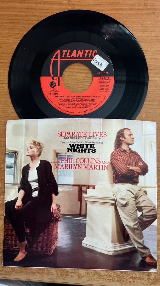 Phil Collins - Separate Lives / 1. US-Press. 1985 - (M-/M-)