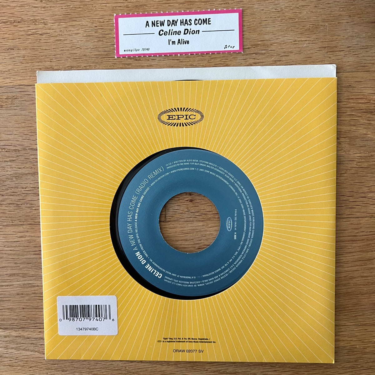 Céline Dion - A New Day Has Come / US-Press. 2002 Juke Box Edition - (Mint)