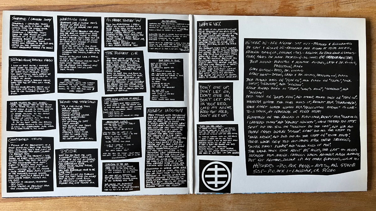 Hüsker Dü - Zen Arcade / 1. D-Press. 1984 - (M-/M-)