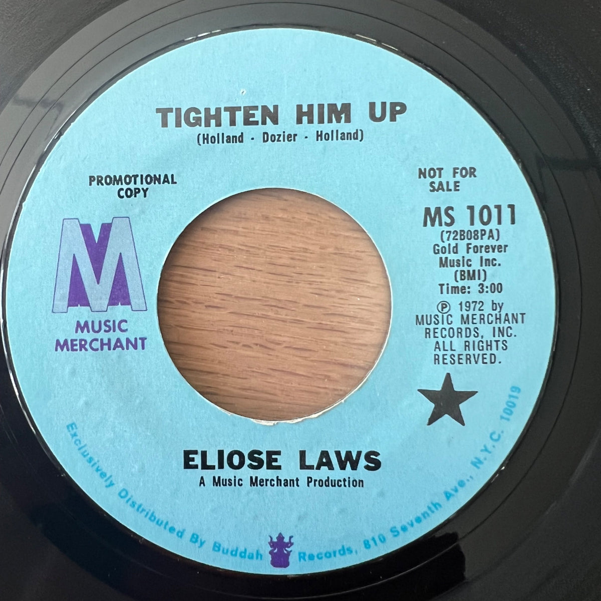 Eloise Laws - Tighten Him Up / US-Promo 1972 - (M-/Neutral)