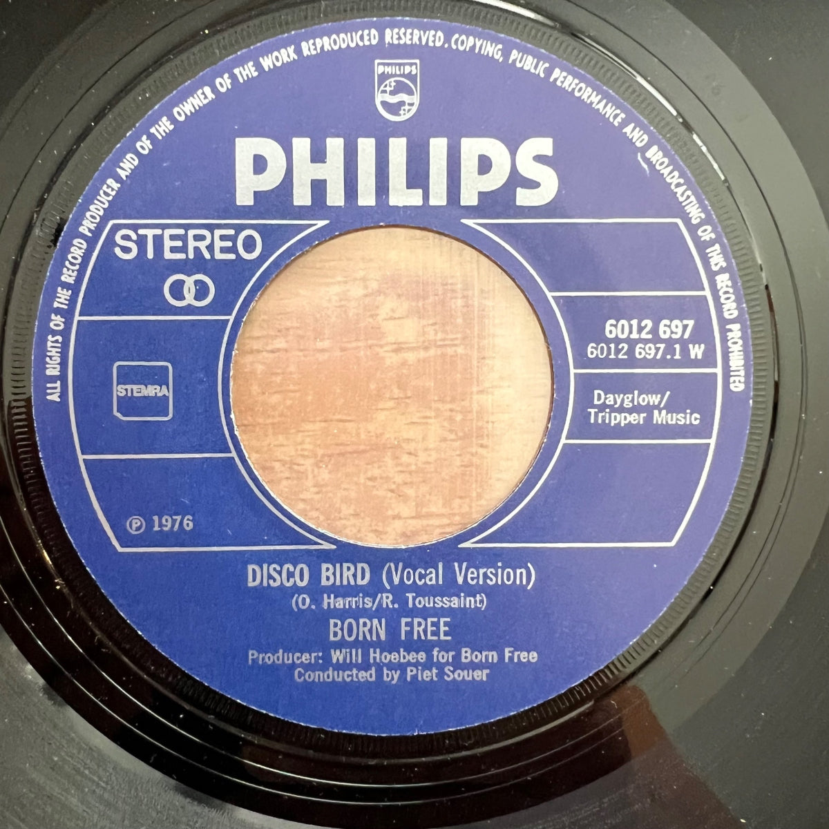 Born Free - Disco Bird / 1. D-Press. 1976 - (M-/VG+)