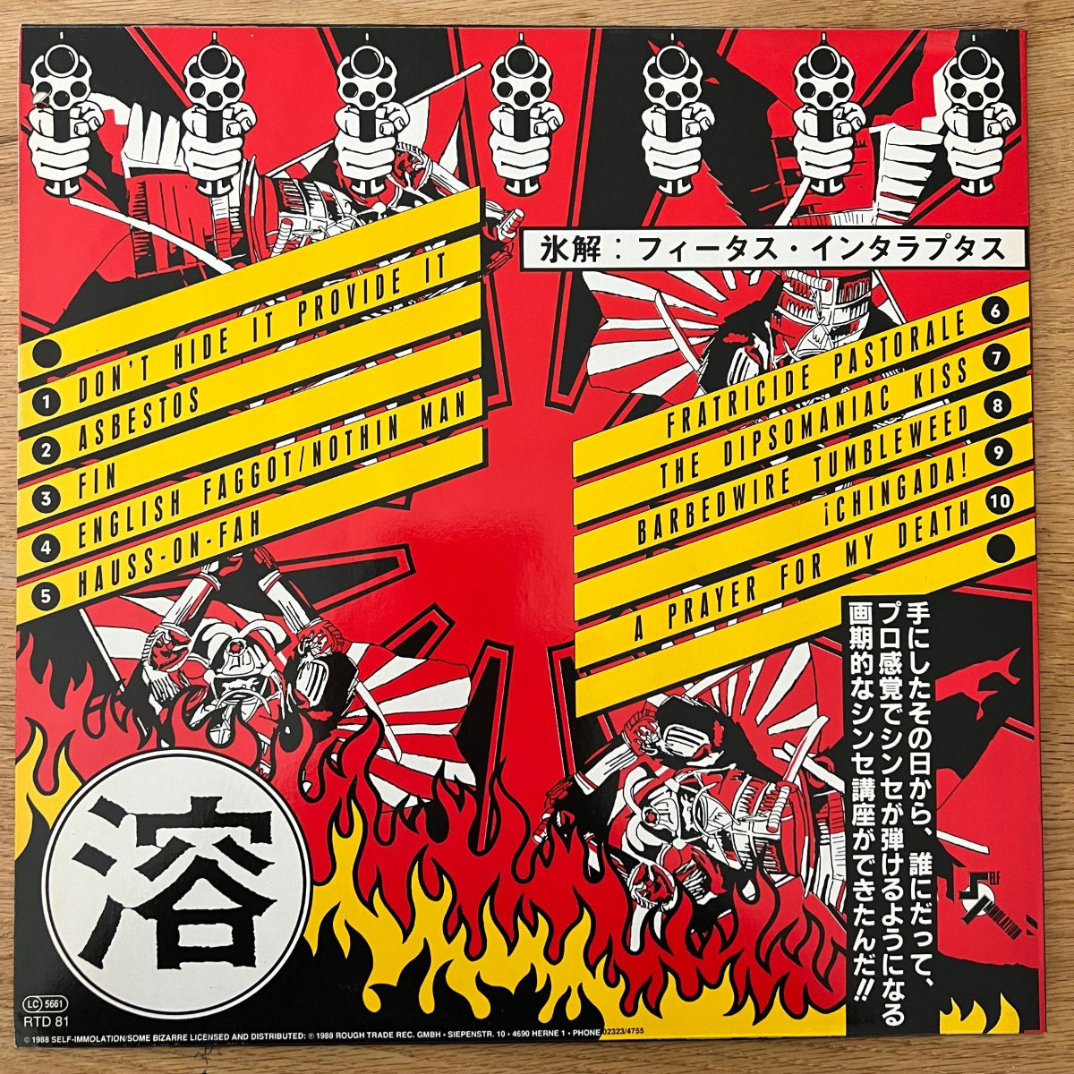 Foetus Interruptus - Thaw / 1. D-Press. 1988 - (VG++/M-)
