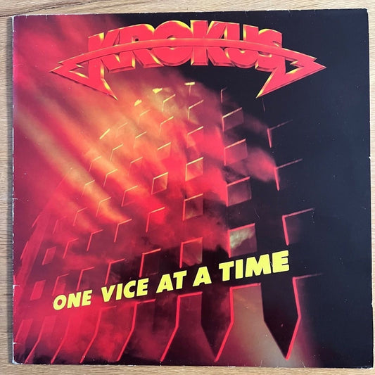 Krokus - One Vice At A Time / 1. Swiss-Press. 1982 - (VG++/VG+)