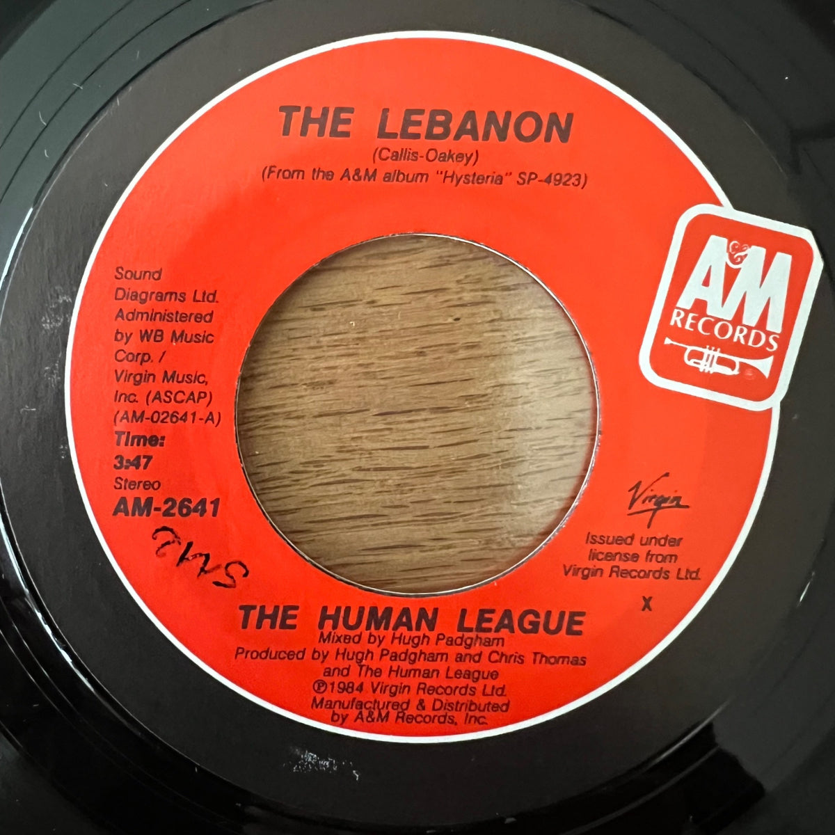 Human League - The Lebanon / 1. US-Press. 1984 - (M-/M-)