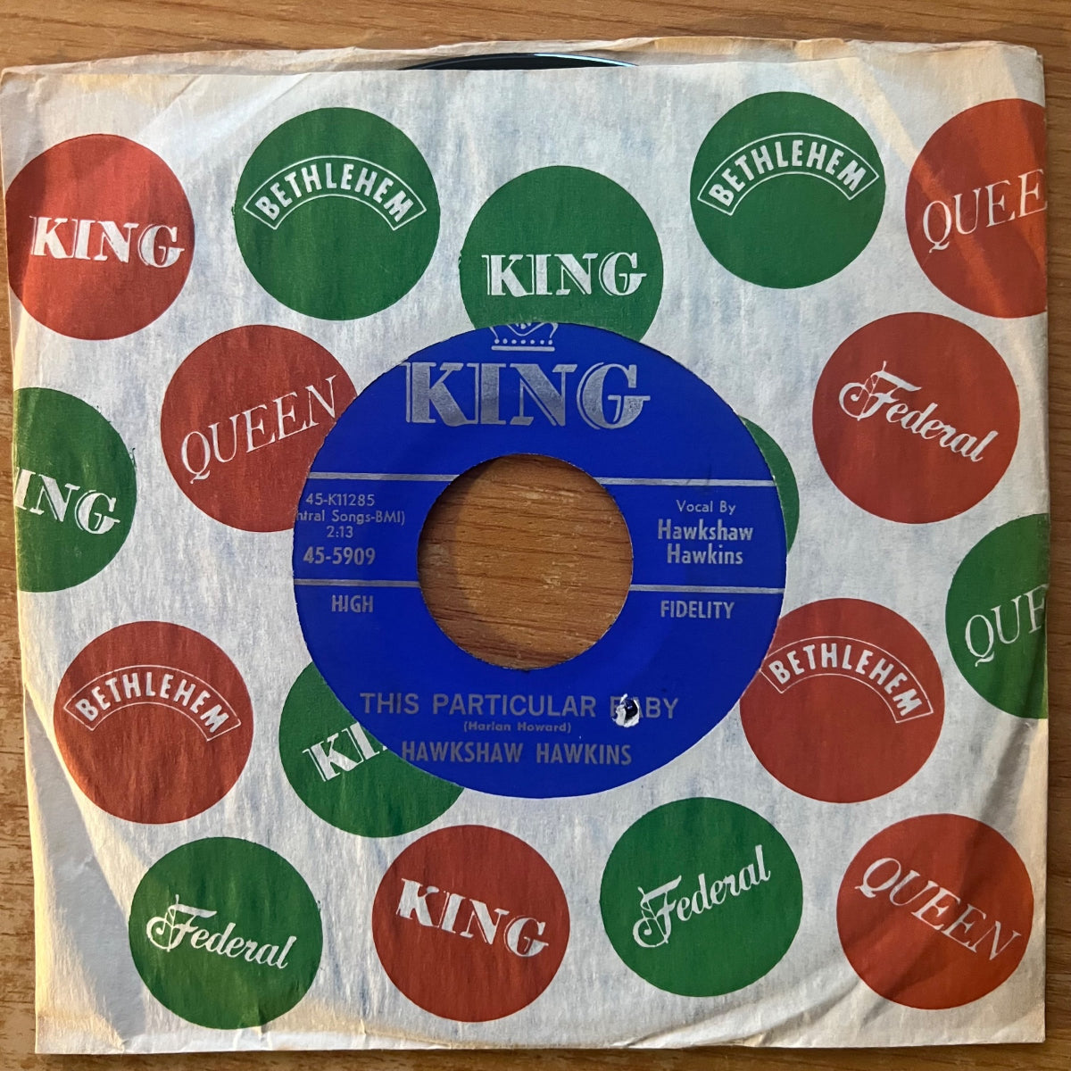 Hawkshaw Hawkins - Waiting in The Shadows / 1st US-Press. 1964 - (M-/VG+)
