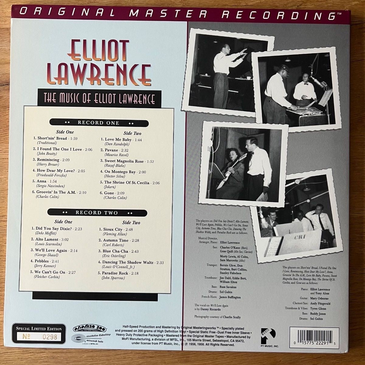 Elliot Lawrence - The Music Of Elliot Lawrence / 2 LP - MFSL-Press. 1995 - (Mint)