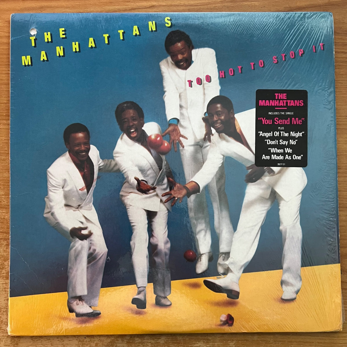 Manhattans - Too Hot To Stop It / 1. US-Press. 1985 - (M-/VG++)