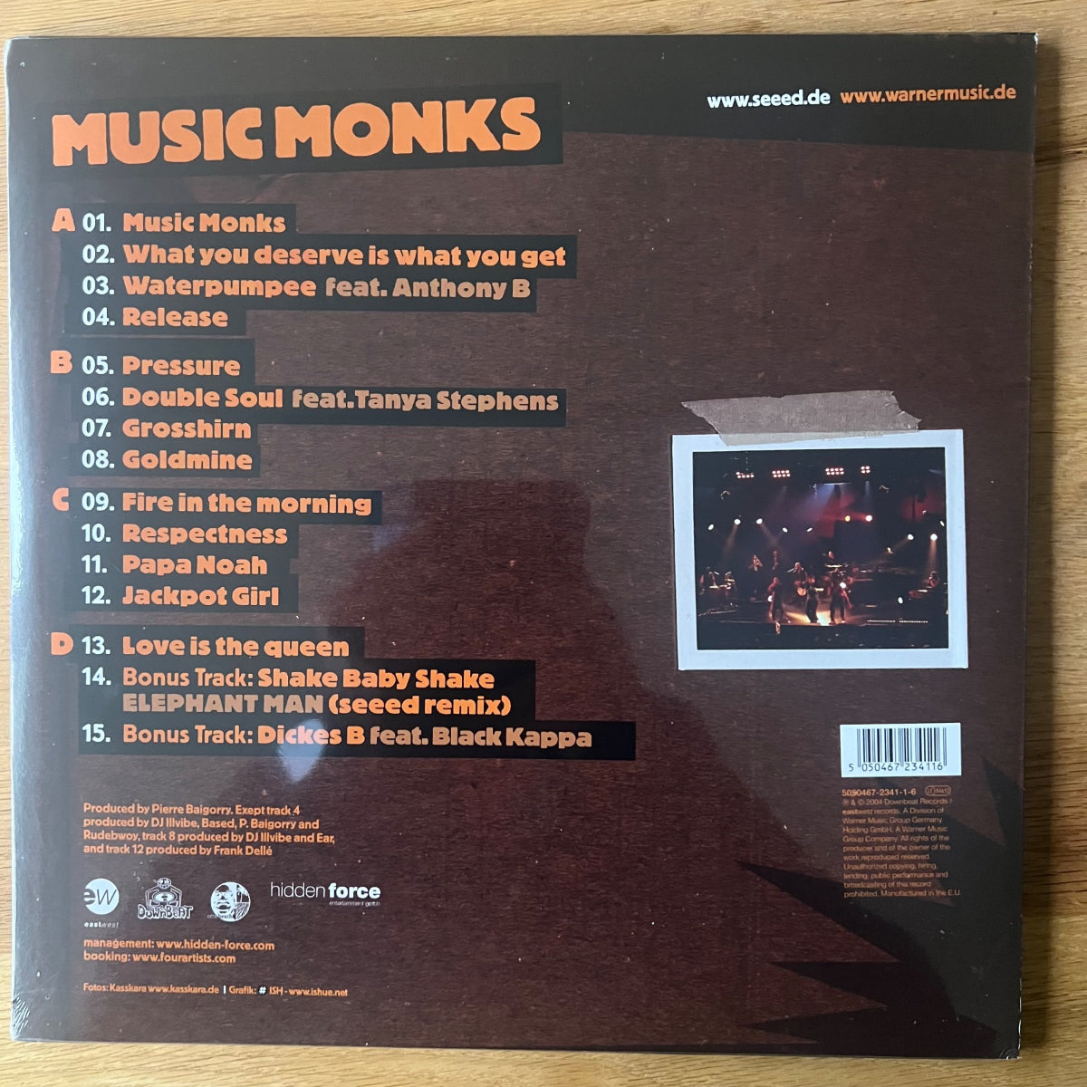 Seeed - Music Monks (International Version) / 2 LP - 1. D-Press. 2004 - (Mint & Sealed)