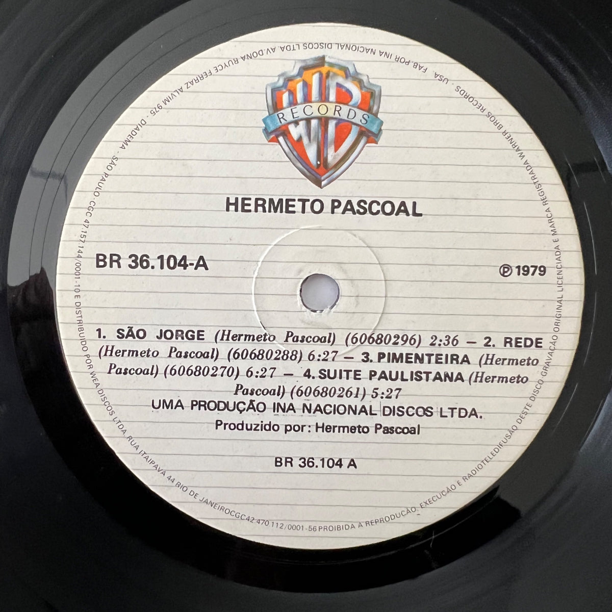 Hermeto Pascoal - Zabumbê-Bum-á / 1. Brasil-Press. 1979 - (M-/M-)