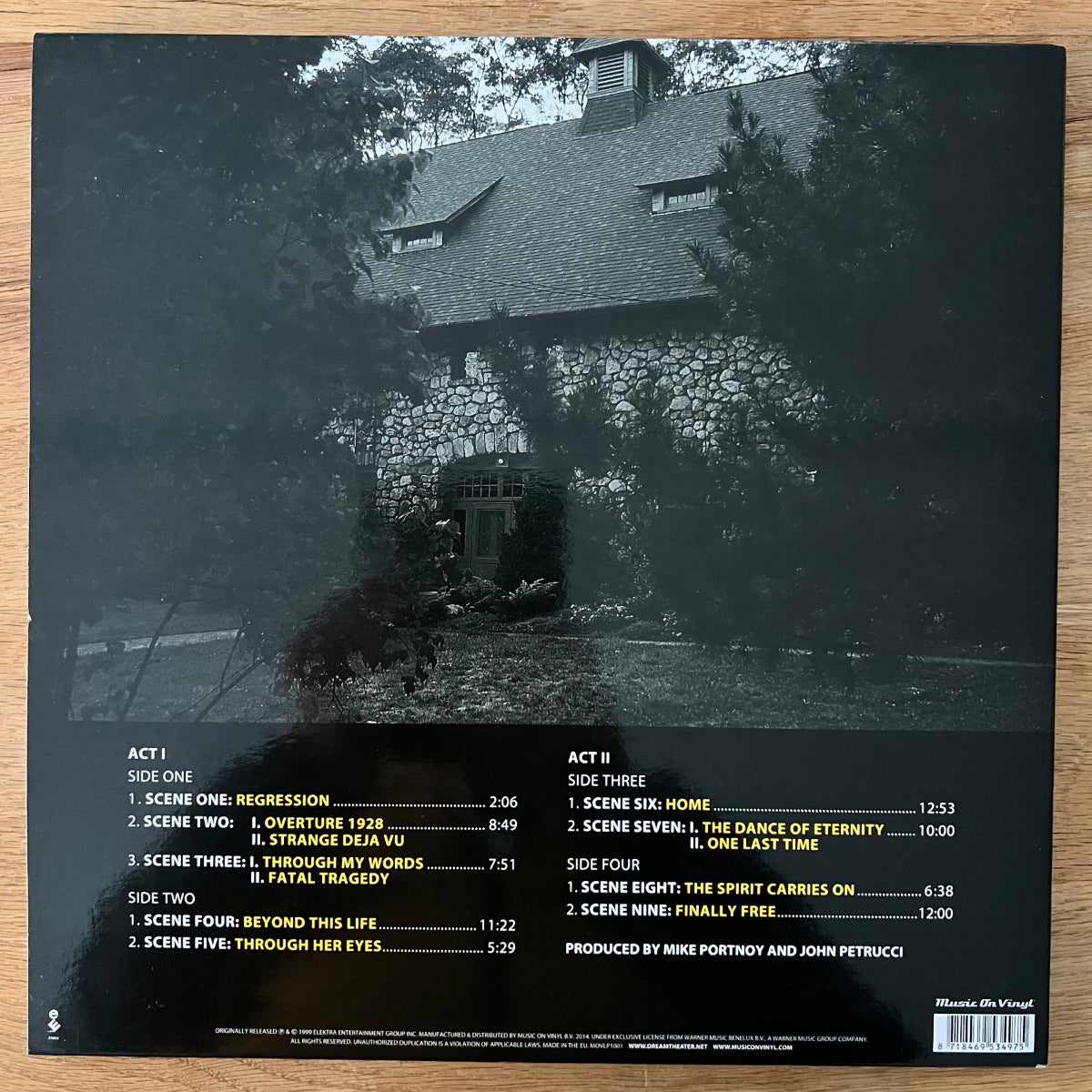 Dream Theater - Metropolis Pt. 2 - Scenes From A Memory / EU-Press. 2014 - (Mint)