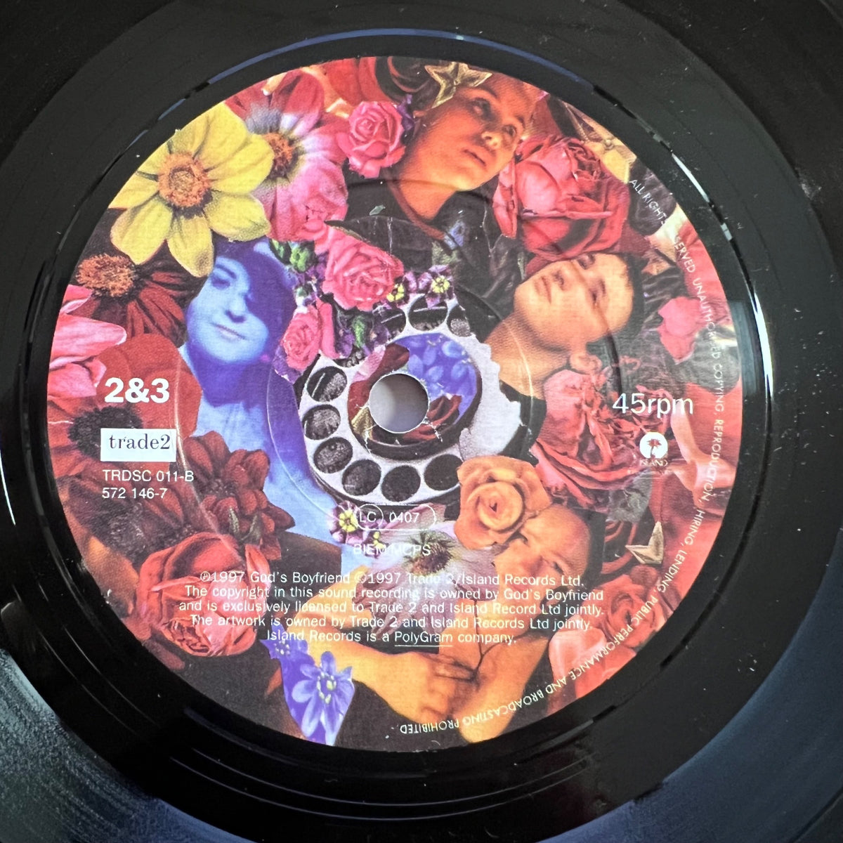 God's Boyfriend - Pond / 7" EP - 1. UK 1997 - 3 Track EP - (VG++/M-)