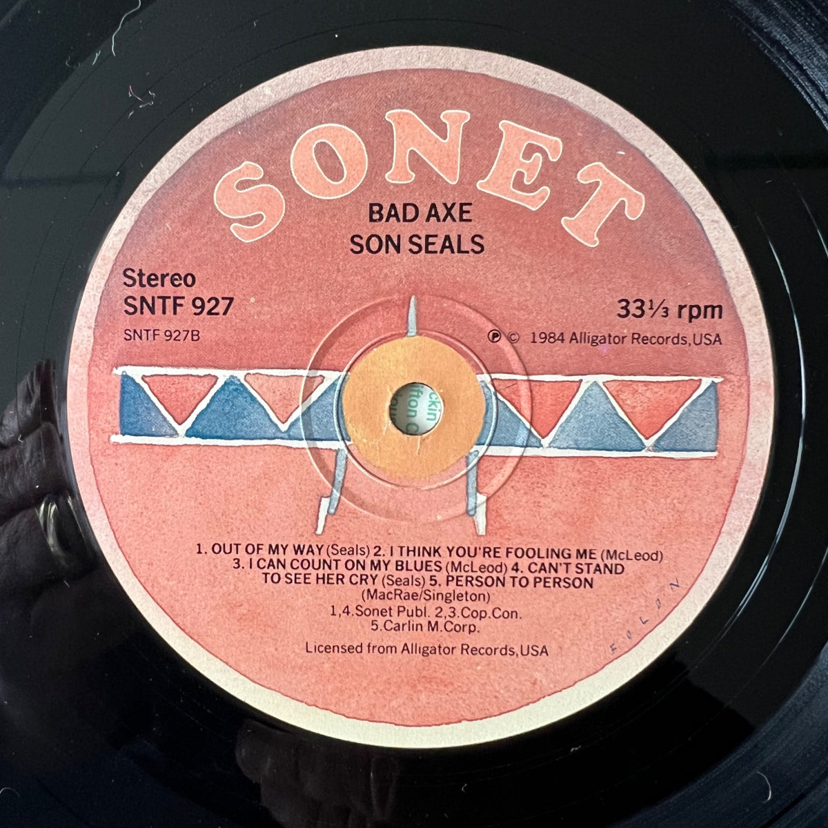 Son Seals - Bad Axe / 1. UK-Press. 1984 - (M-/M-)