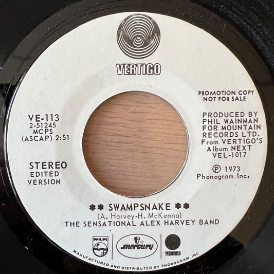 Sensational Alex Harvey Band - Swampsnake / US-Promo 1973 - (M-/Neutral)
