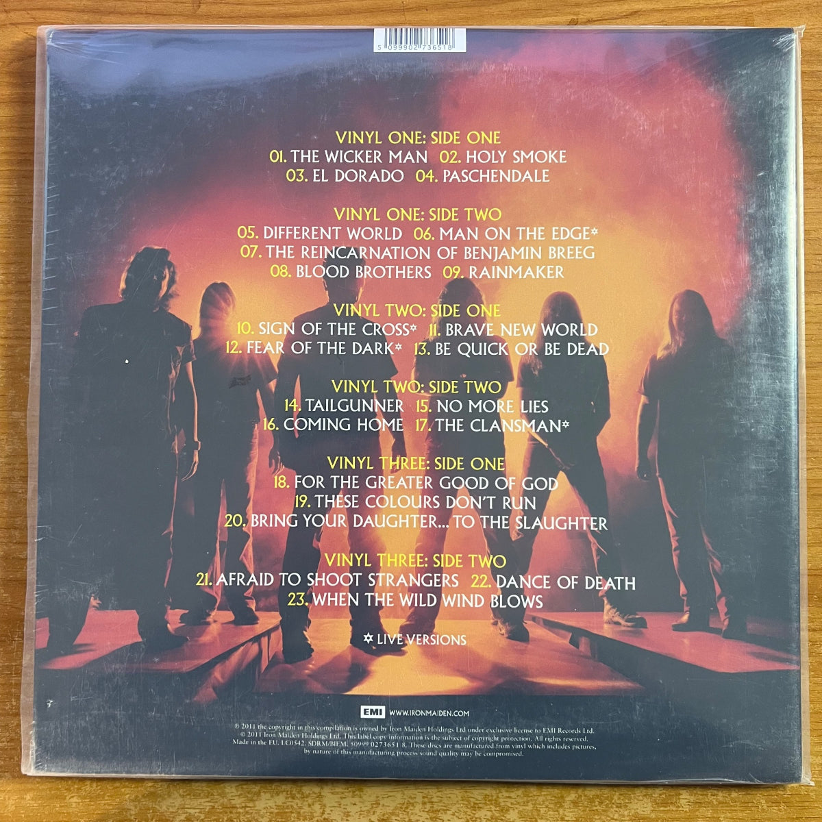 Iron Maiden - From Fear To Eternity / 3 LP - Picture Disc - 1. EU-Press. 2011 - (Mint & Sealed)