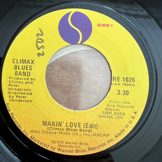 Climax Blues Band - Makin' Love / 1. US-Press. 1978 - (M-/Neutral)