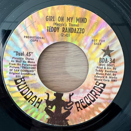 Teddy Randazzo - Girl On My Mind / US-Promo 1968 - (VG++/Neutral)