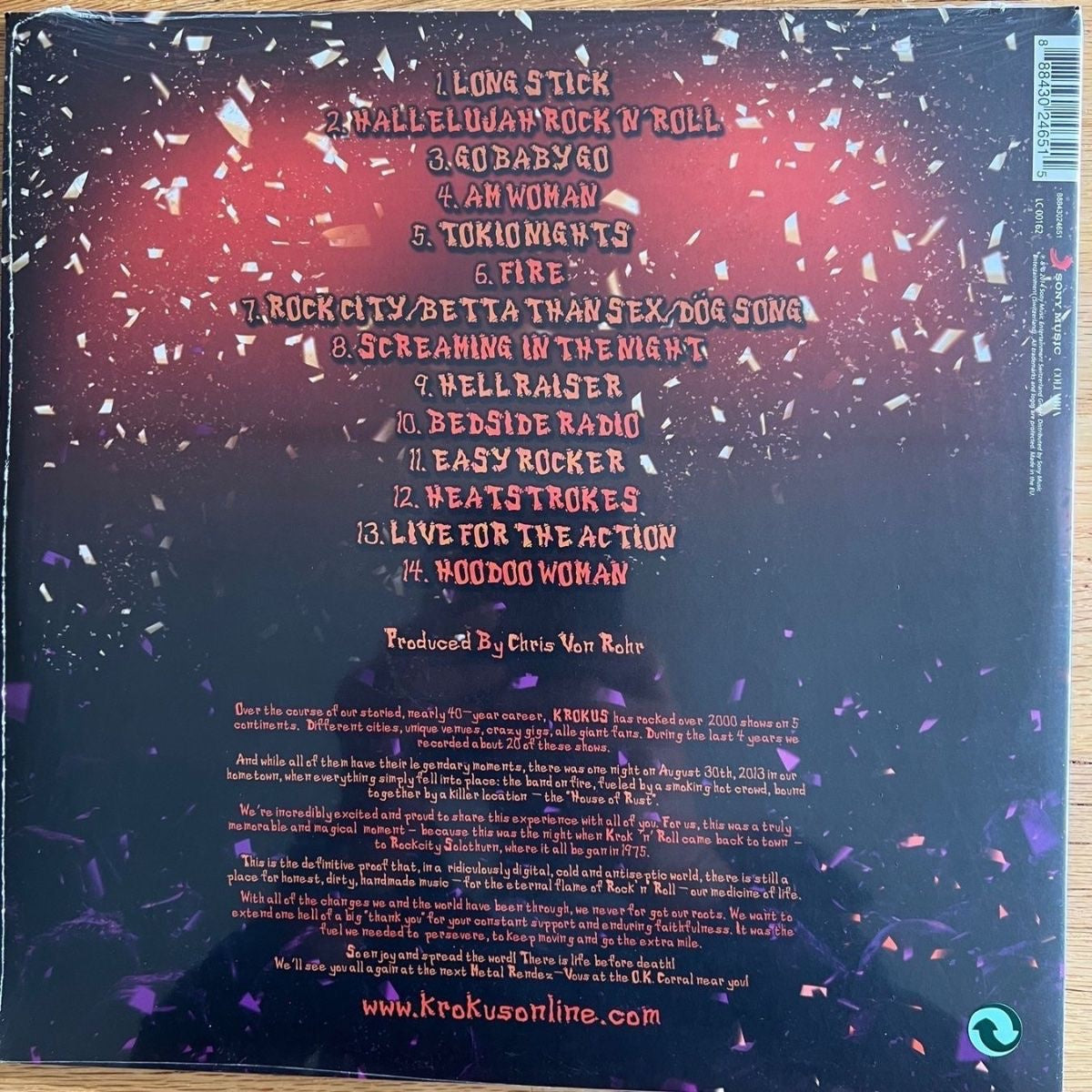Krokus - Long Stick Goes Boom / 2 LPs - EU 2014 - (Mint)