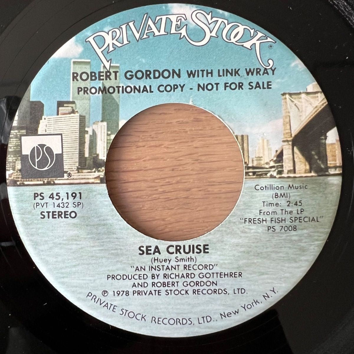 Robert Gordon & Link Wray - Sea Cruise / US Promo 1978 - (M-/Neutral)