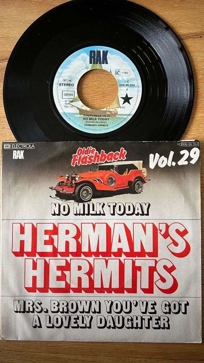 Herman's Hermits - No Milk Today / D-Press. 1983 - (M-/VG+)