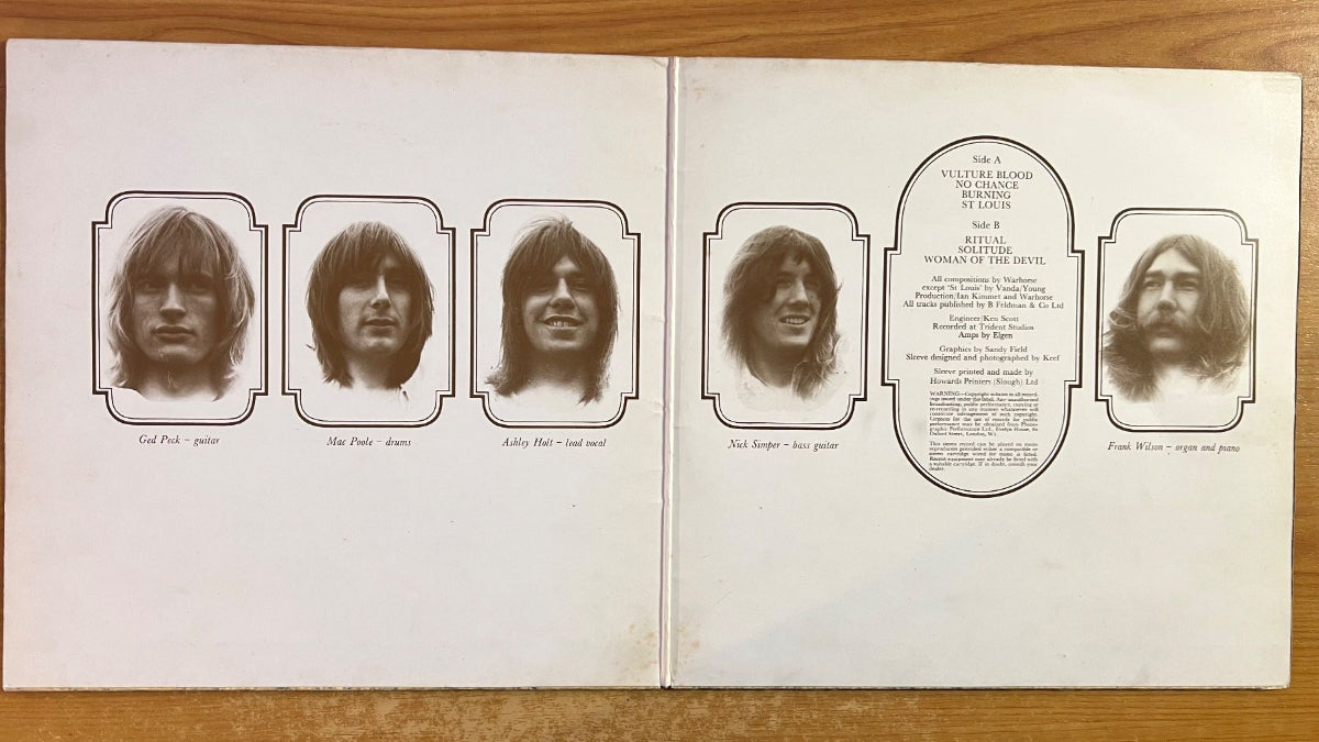 Warhorse - Same / 1. UK-Press. 1970 - (VG+/M-)