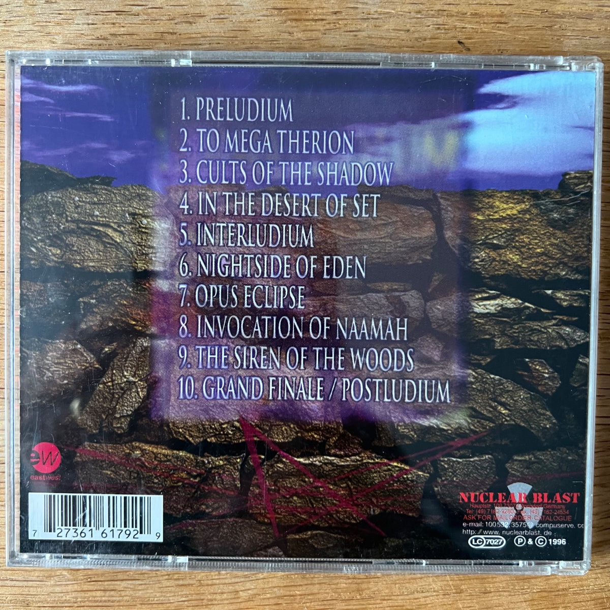 Therion - Theli / CD - 1. D-Press. 1996 - (M-/M-)