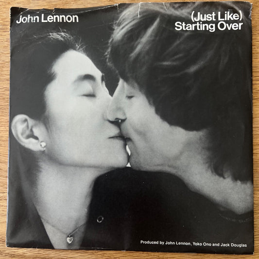 John Lennon - (Just Like) Starting Over / 1. US-Press. 1980 - (M-/VG+)