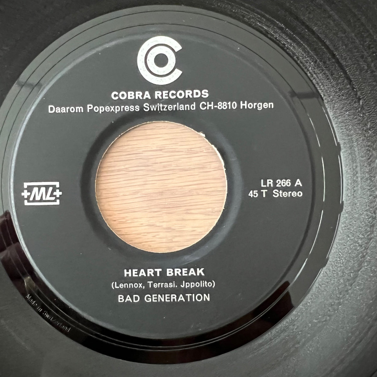 Bad Generation - Heart Break / 1. Swiss-Press. 1971 - (VG++/VG++)