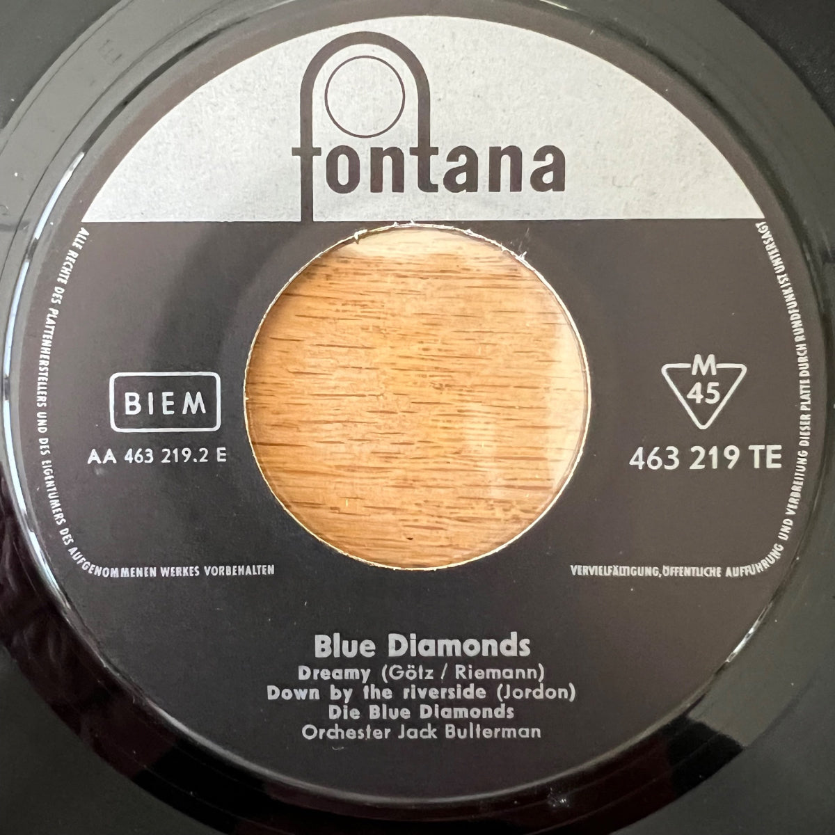 Blue Diamonds - Same / 1. D-Press. 1961 - 4-Track EP - (M-/VG++)