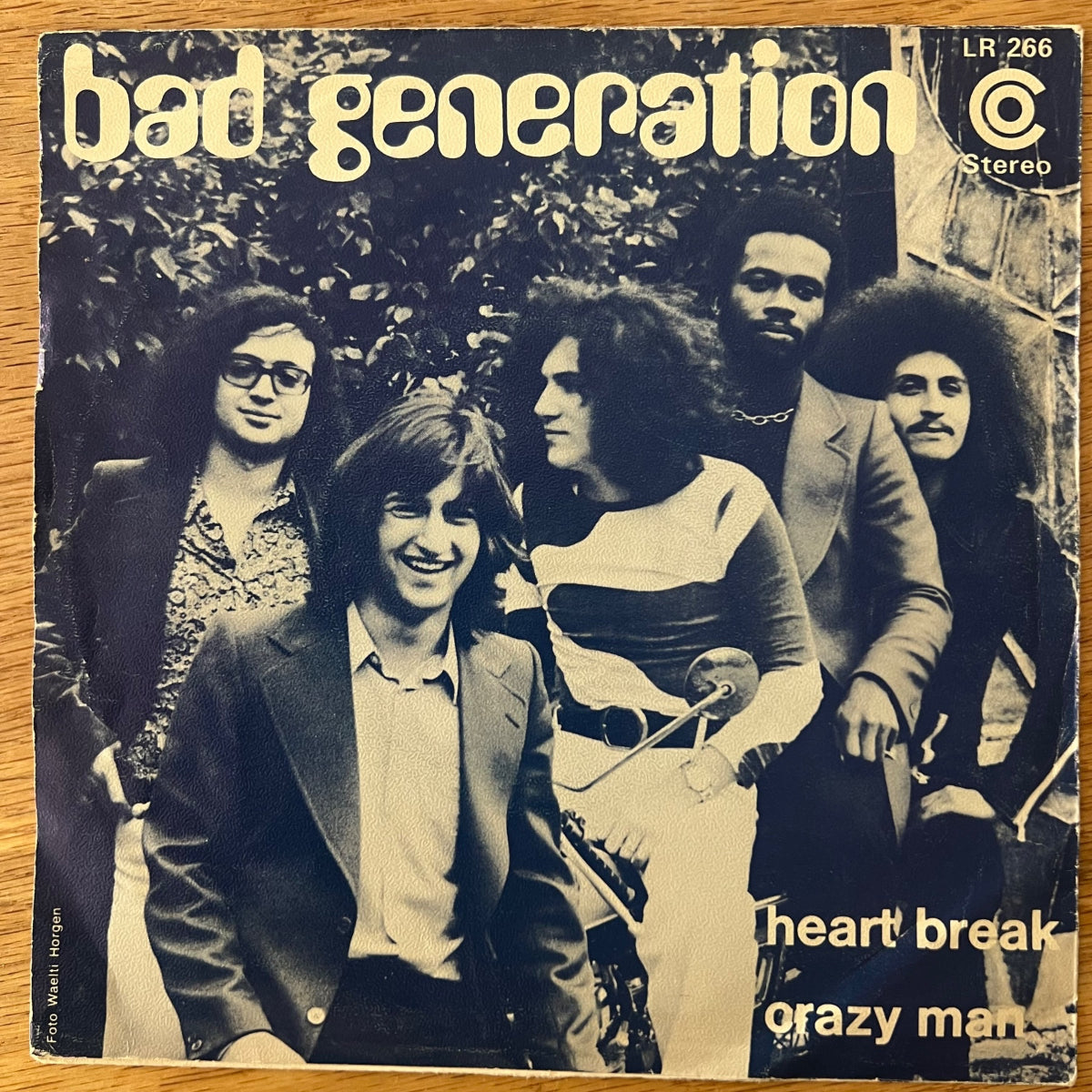 Bad Generation - Heart Break / 1. Swiss-Press. 1971 - (VG++/VG++)