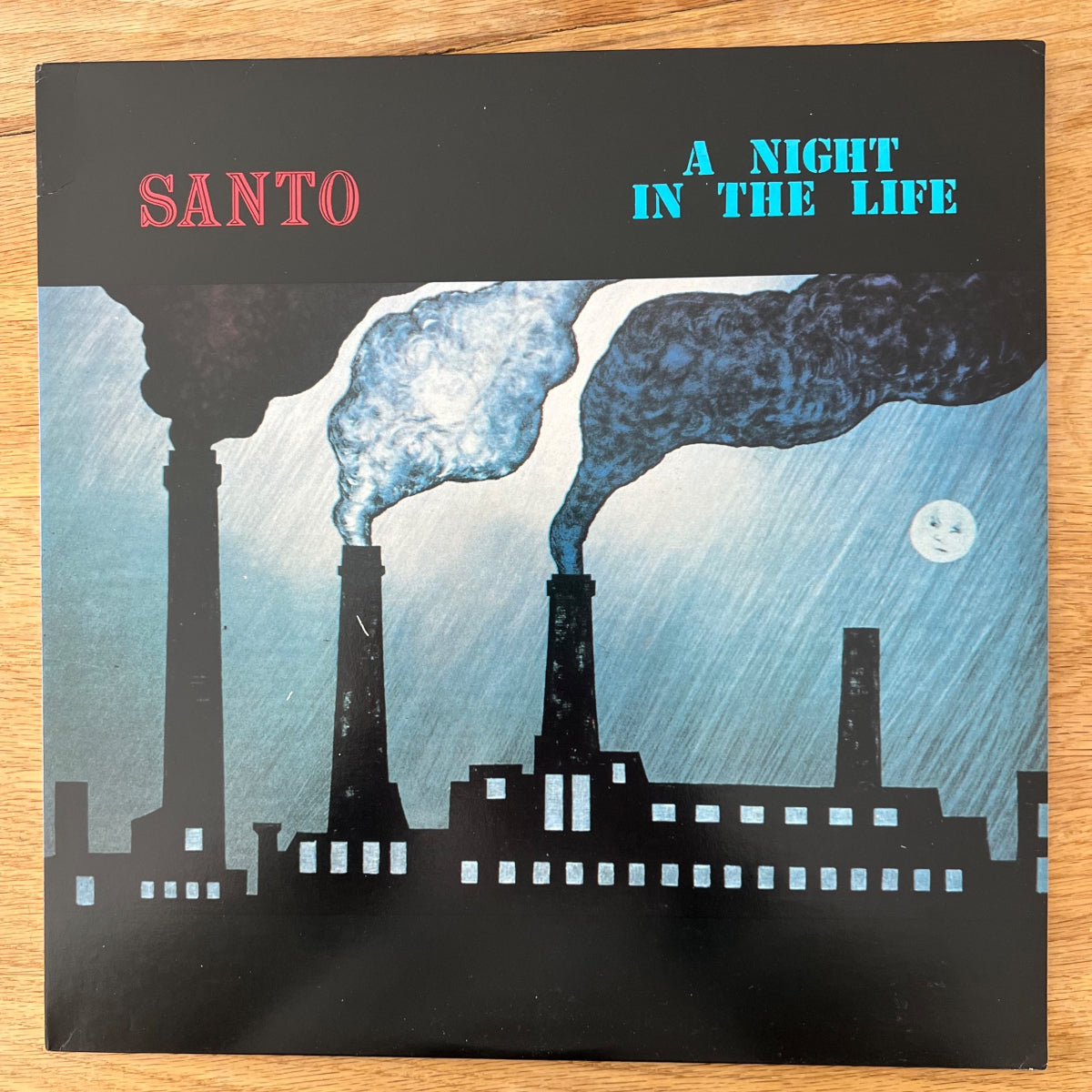 Santo - A Night In The Life / 1. US-Press. 1987 - (M-/M-)