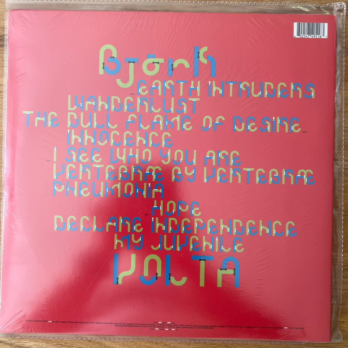 Björk - Volta / 2 LP - D-Press. 2016 - 180gr. Vinyl - (Mint & Sealed)