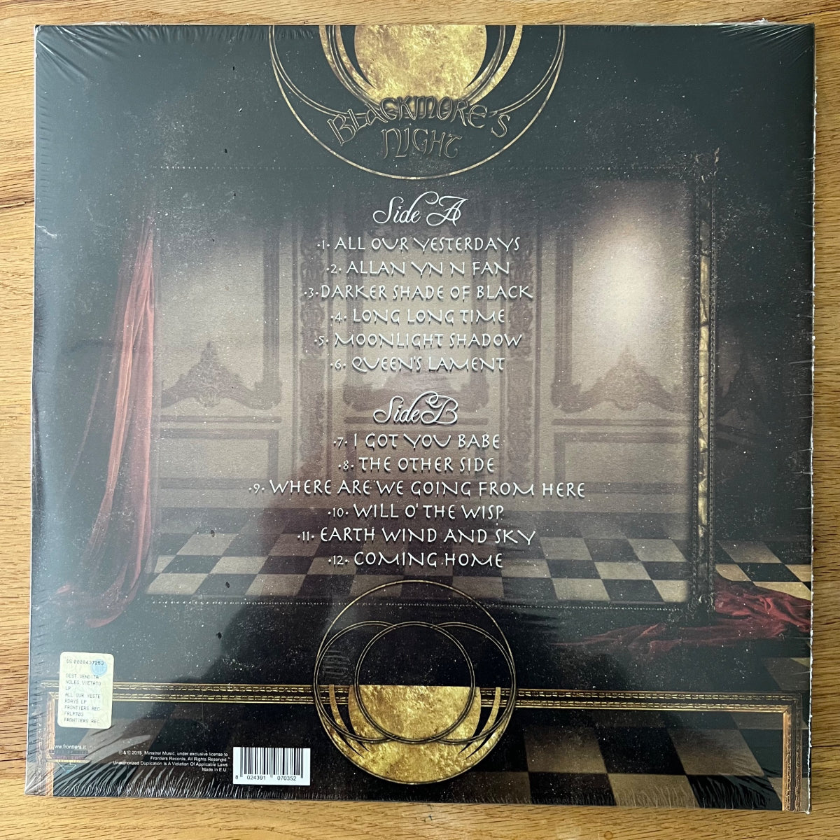 Blackmore's Night - All Our Yesterdays / 1. EU-Press. 2015 - (Mint & Sealed)